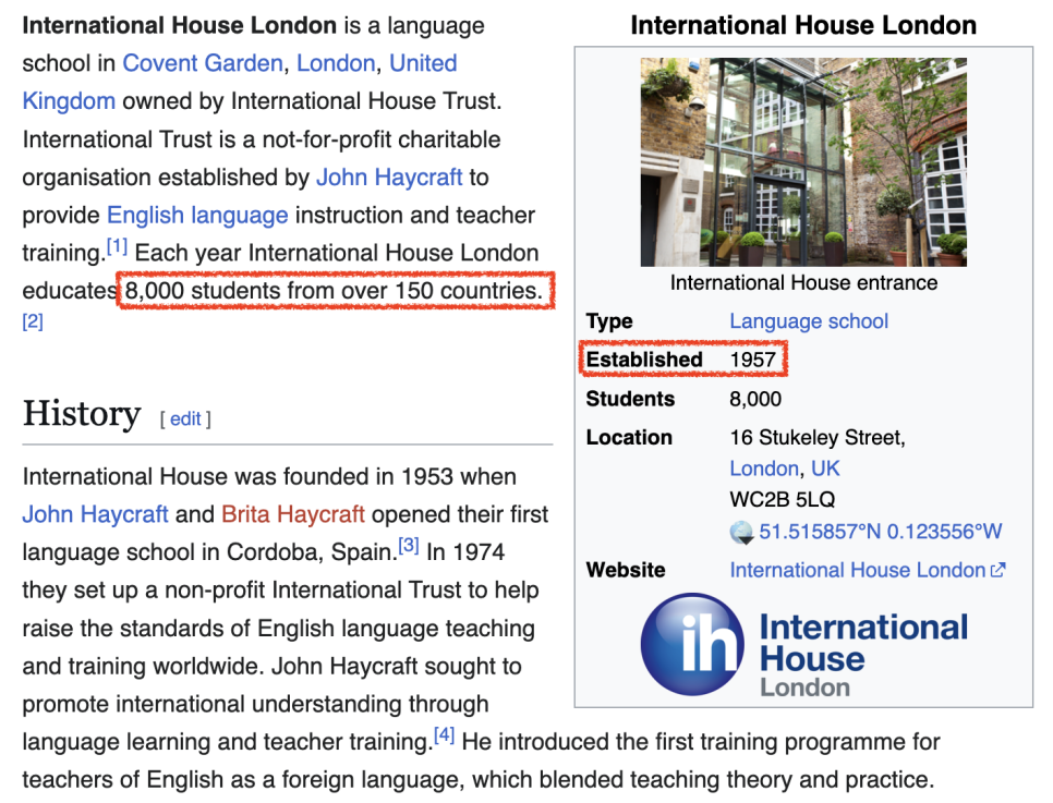영국 어학연수 - 명문 런던 IH London 어학원 실제 방문기