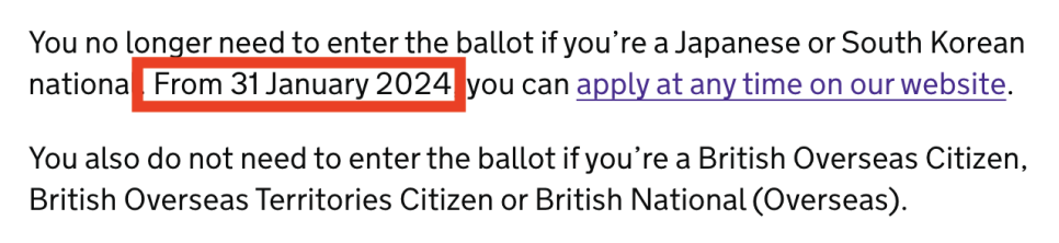 2024년 영국 워킹홀리데이 지원 방법