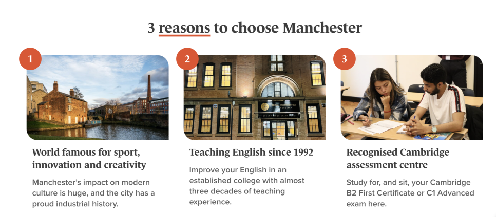 맨체스터 어학연수 추천 어학원 - BSC 어학원(British Study Centre) 안내