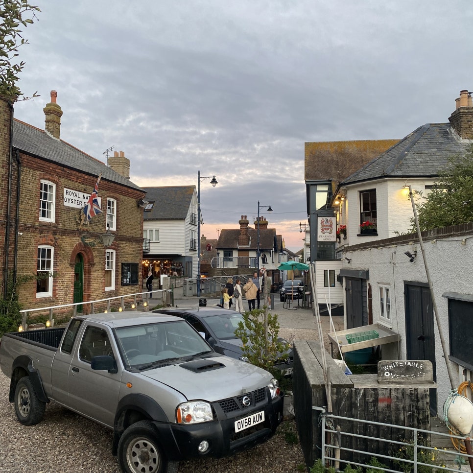 영국 일상 기록 6 (캔터베리 여행, whitstable)