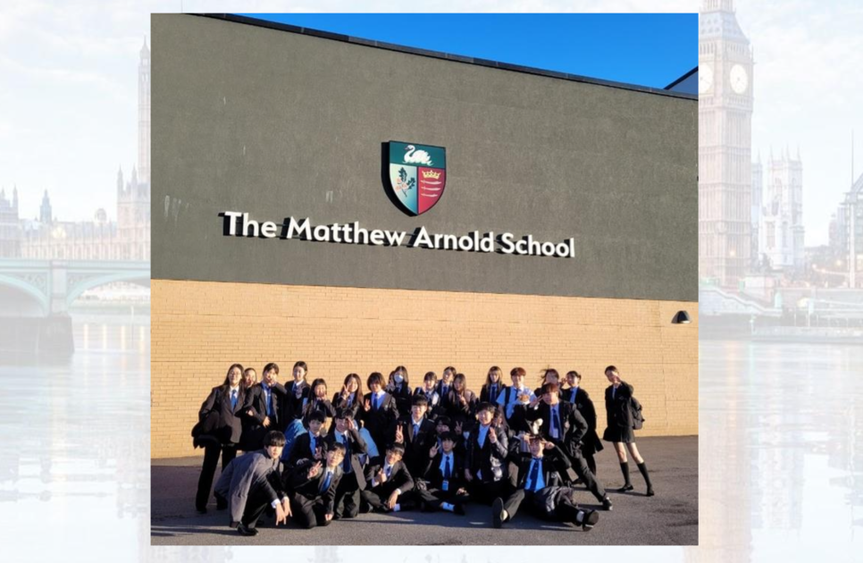 2024년 영국 겨울캠프 안내 - 영국 공립학교 스쿨링 캠프 at 런던! The Matthew Arnold School