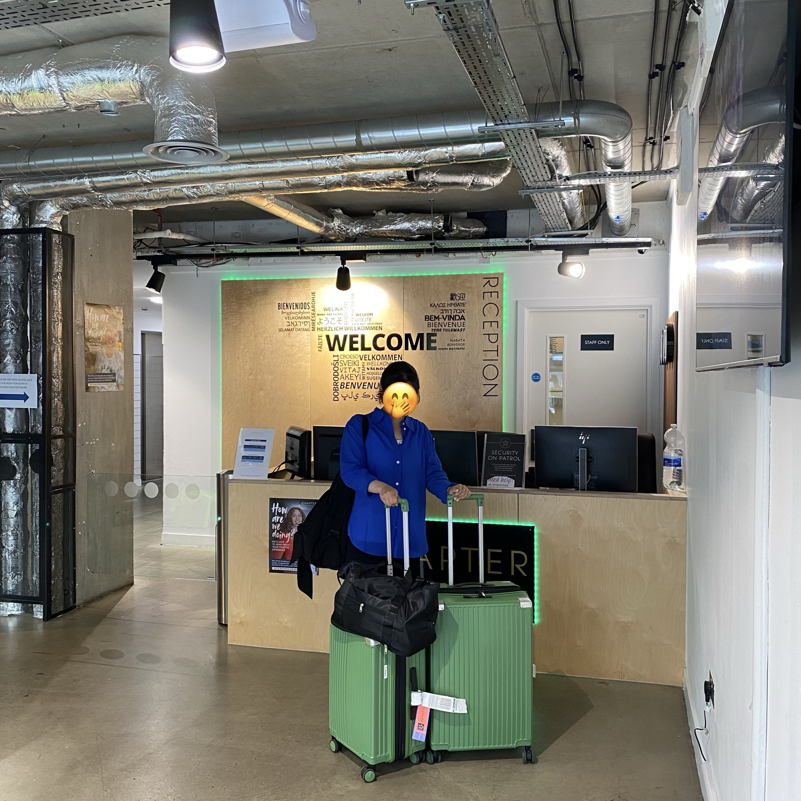 학생 도착 사진